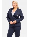  Blazer femme taille plus model 195029 Karko 