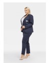  Blazer femme taille plus model 195029 Karko 