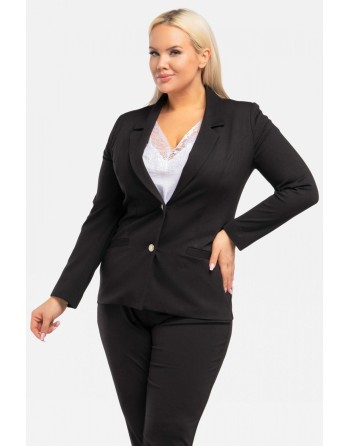  Blazer femme taille plus model 195039 Karko 