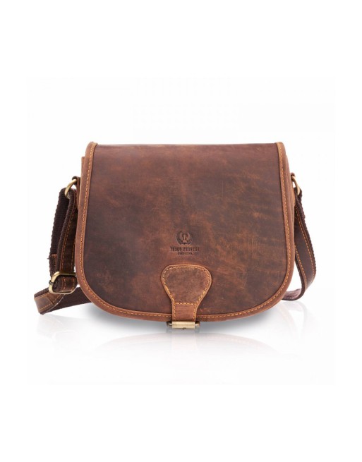  Sac en cuir naturel model 173195 Galanter 