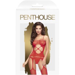 Hot nightfall Bodystocking - Rouge